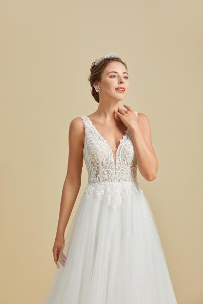 klassische A-Linien-Design Brautkleid Kara